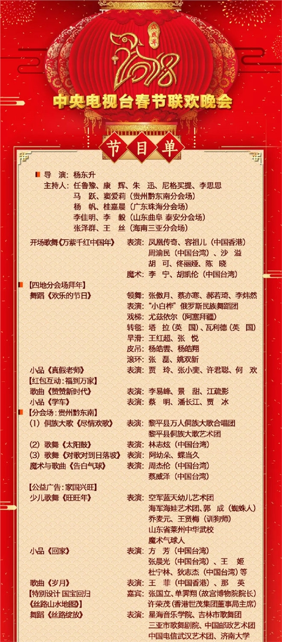 許榮茂才是今年春晚最耀眼的明星！【附春晚節(jié)目單】科貿(mào)嘉友