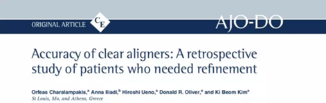 正畸文獻(xiàn)賞析--隱適美矯治質(zhì)量的探討 正畸文獻(xiàn)賞析--隱適美矯治質(zhì)量的探討