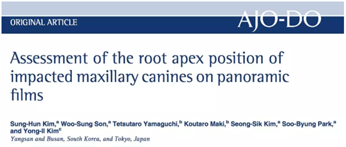 正畸文獻(xiàn)賞析--埋伏/阻生尖牙的正畸治療 正畸文獻(xiàn)賞析--埋伏/阻生尖牙的正畸治療